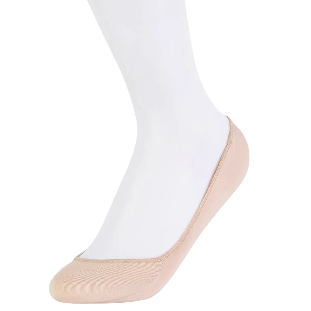 6 Pairs Nude Womens No Show Socks Footies Loafer Boat Liner Low Cut Girls