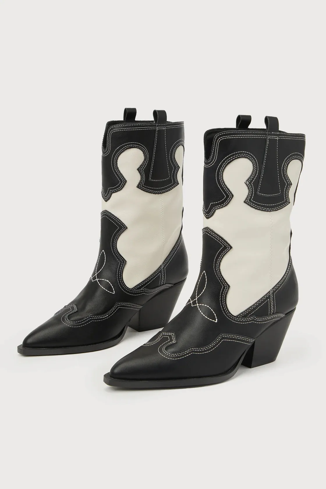 Adriel Color Block Western Boot