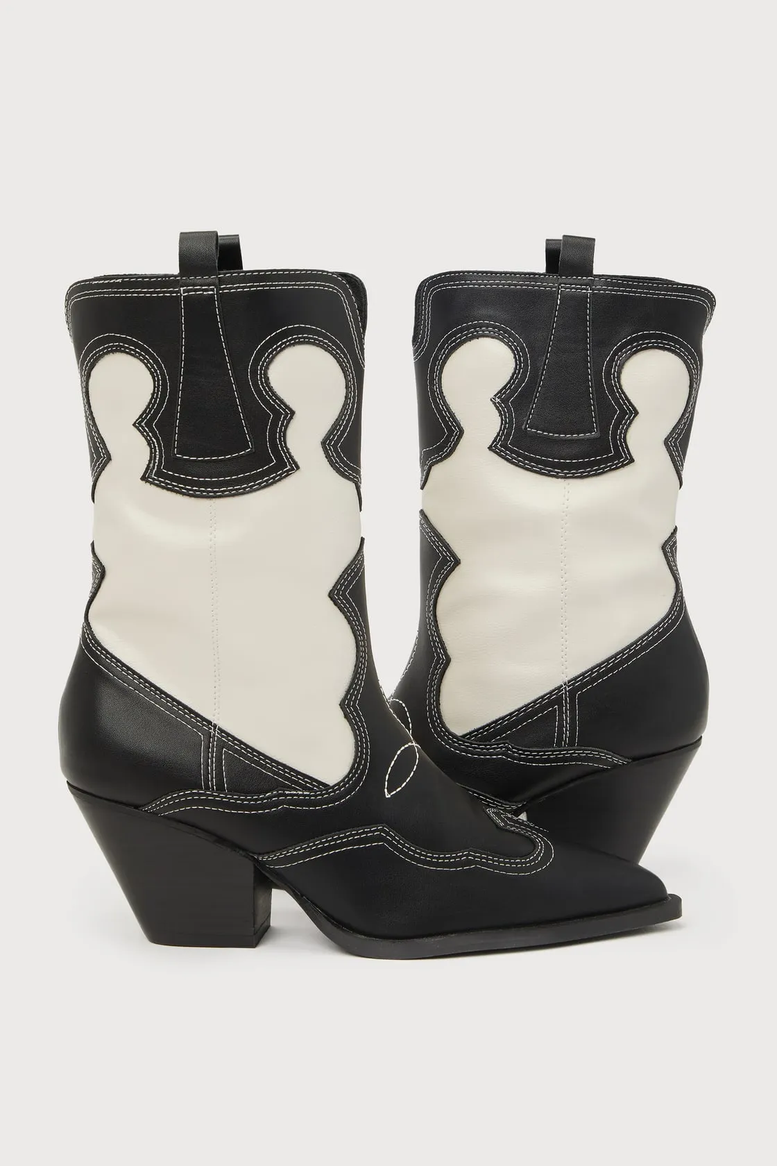 Adriel Color Block Western Boot