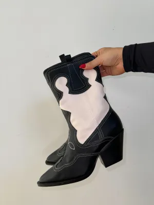 Adriel Color Block Western Boot