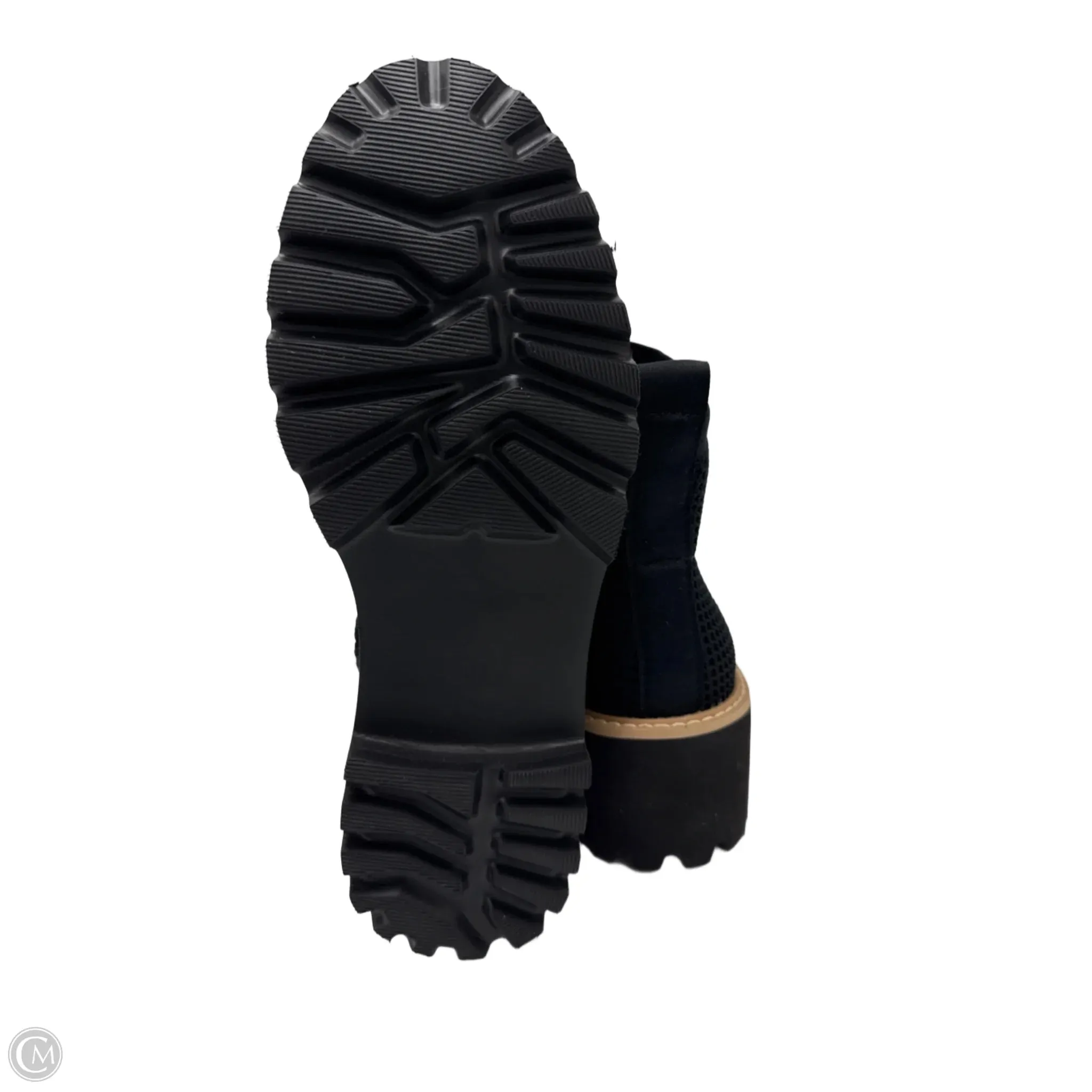 Boots Ankle Flats By Vaneli In Black, Size: 9