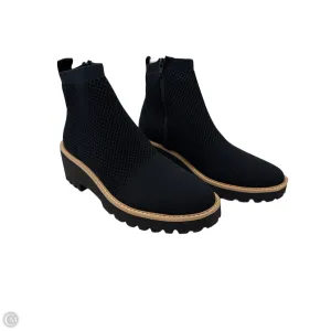 Boots Ankle Flats By Vaneli In Black, Size: 9