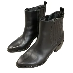 Boots Ankle Heels By Cmb In Black, Size: 9