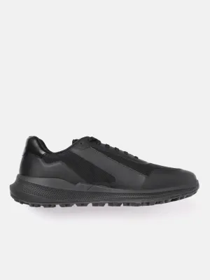 GEOX PG1X Mesh Golf Shoes - Black