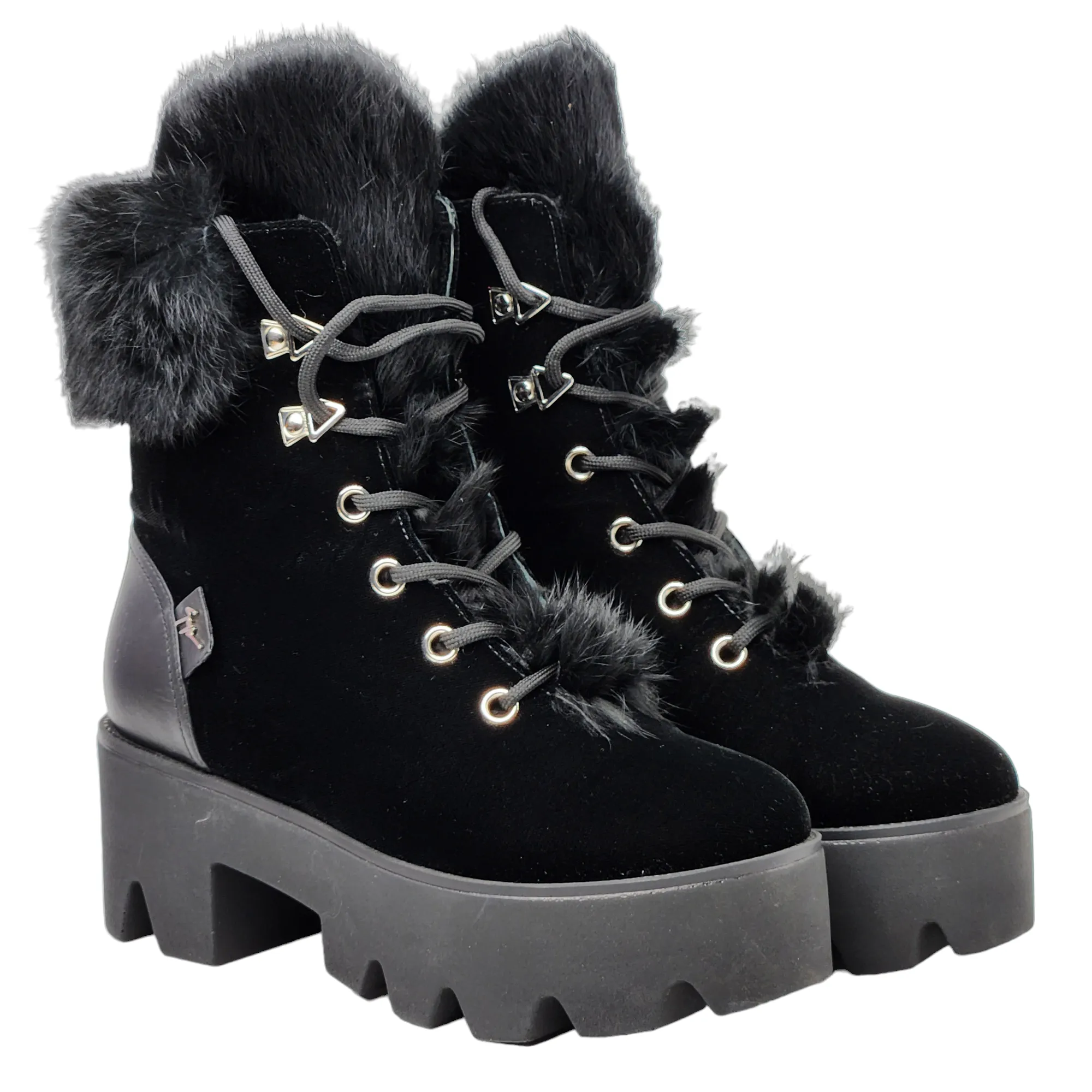 GIUSEPPE ZANOTTI JULIET TREK BOOTS EU 38/ UK 5
