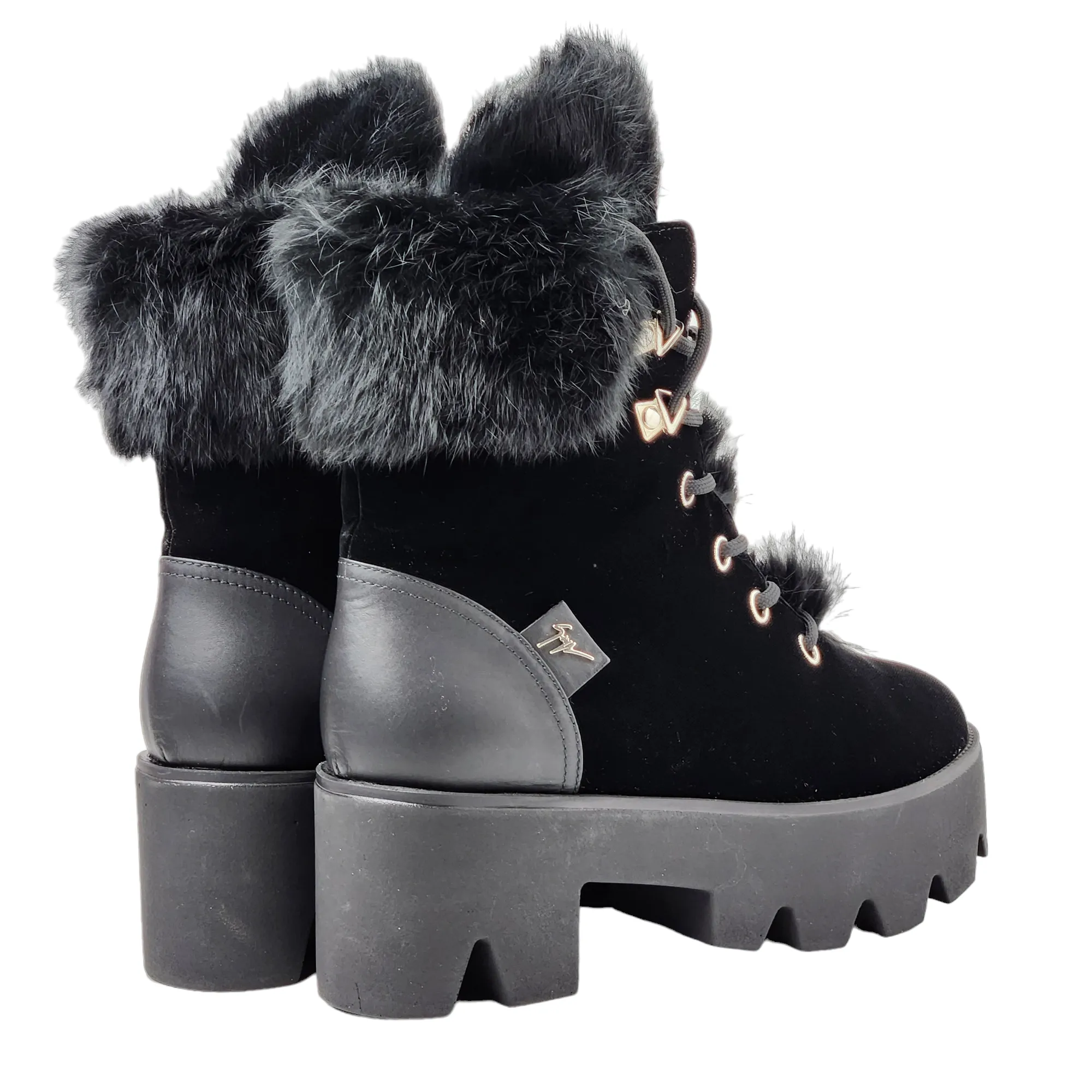 GIUSEPPE ZANOTTI JULIET TREK BOOTS EU 38/ UK 5