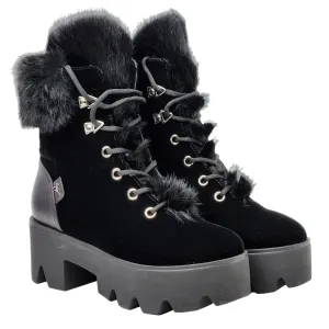GIUSEPPE ZANOTTI JULIET TREK BOOTS EU 38/ UK 5