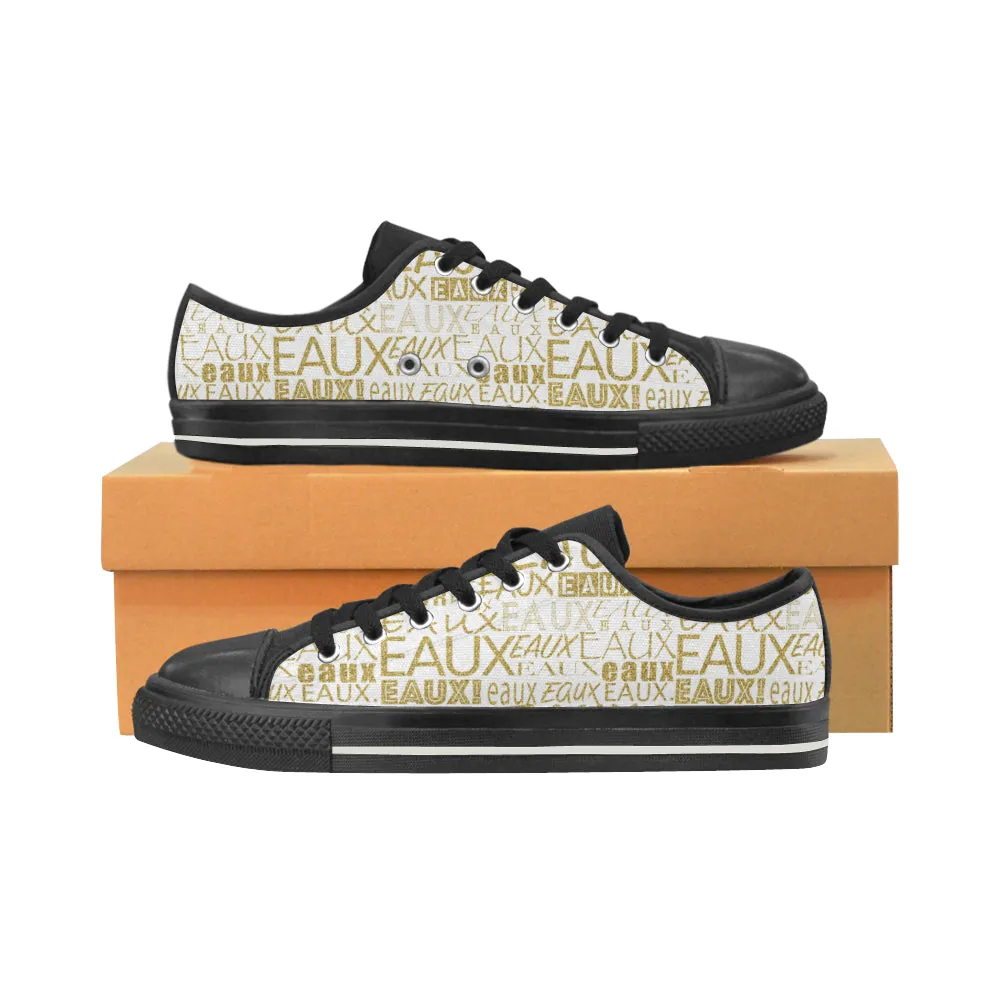 GOLD ALLEAUXVER WOMEN'S LO-TOP SHOES