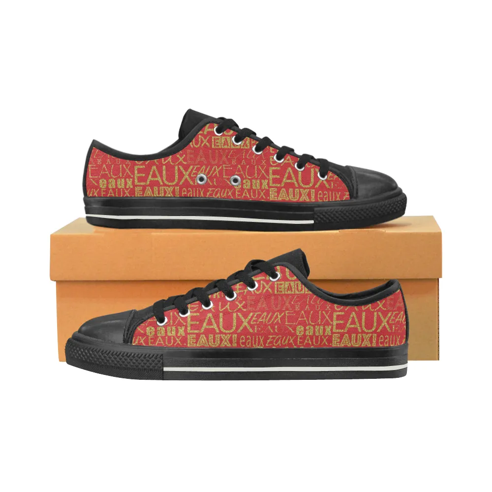 GOLD ALLEAUXVER WOMEN'S LO-TOP SHOES