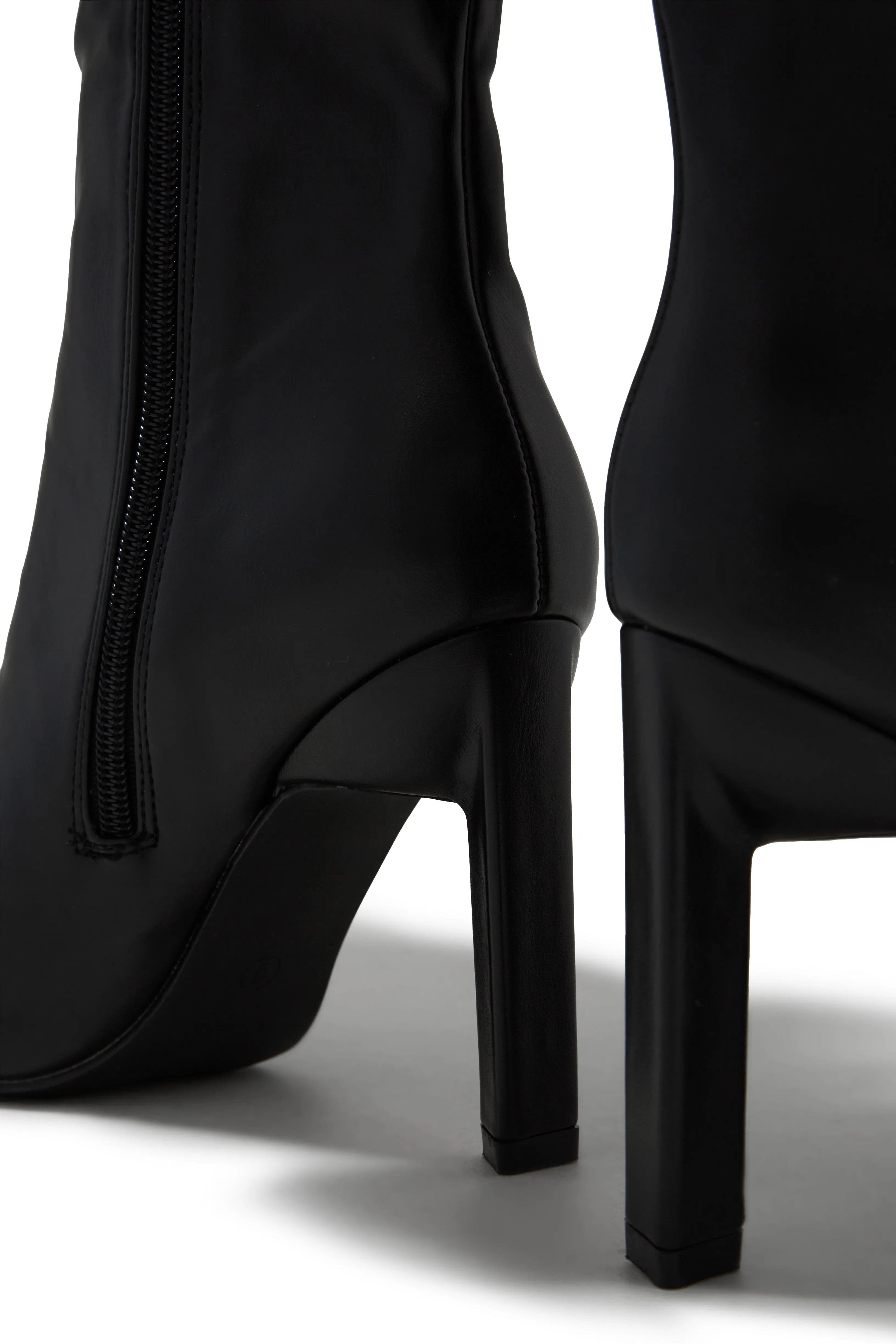 Kenny Knee High Boots - Black