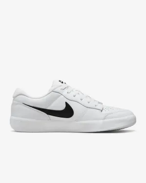 NIKE SB FORCE 58 PRM LEATHER - WHITE/BLACK-WHITE-WHITE