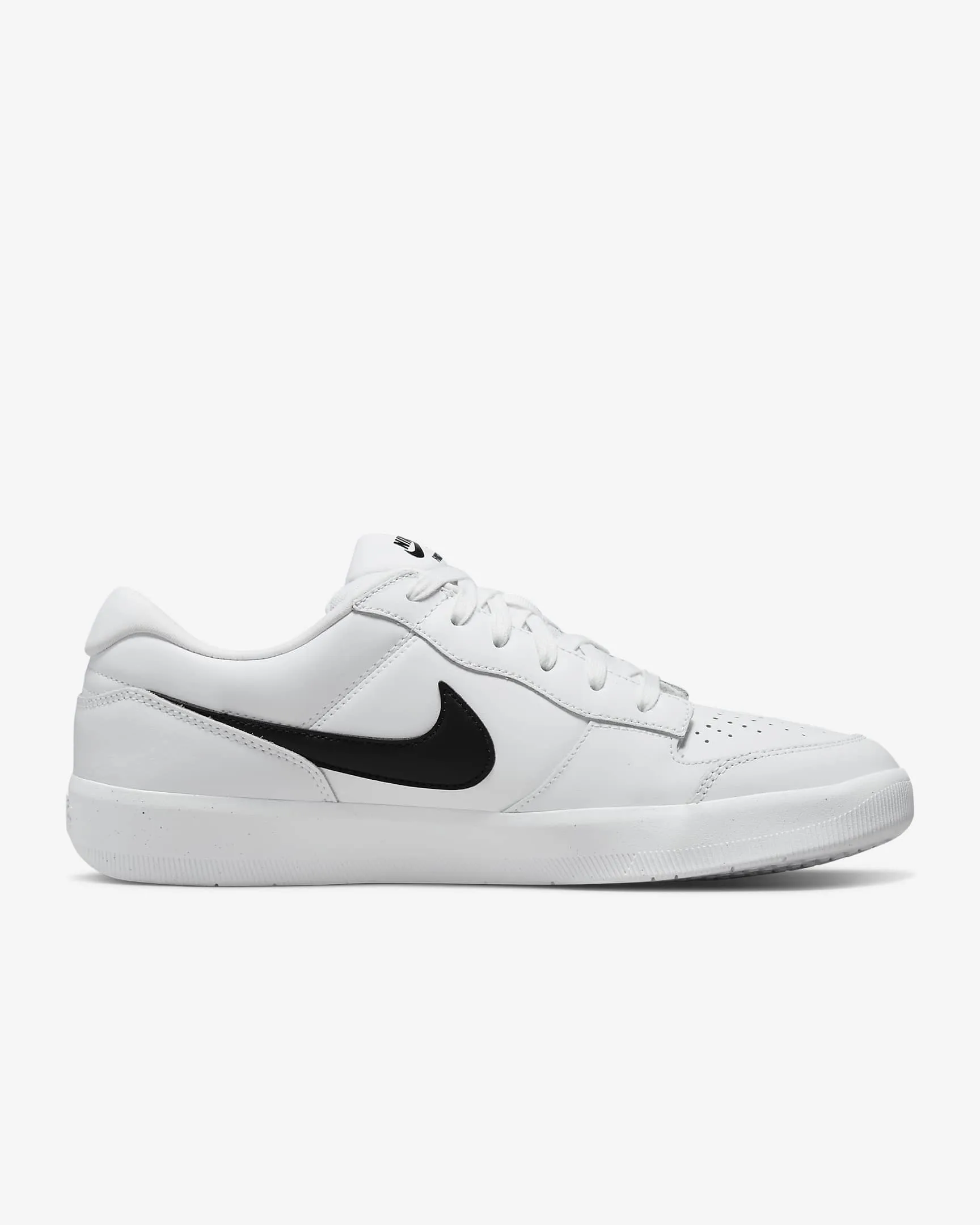 NIKE SB FORCE 58 PRM LEATHER - WHITE/BLACK-WHITE-WHITE