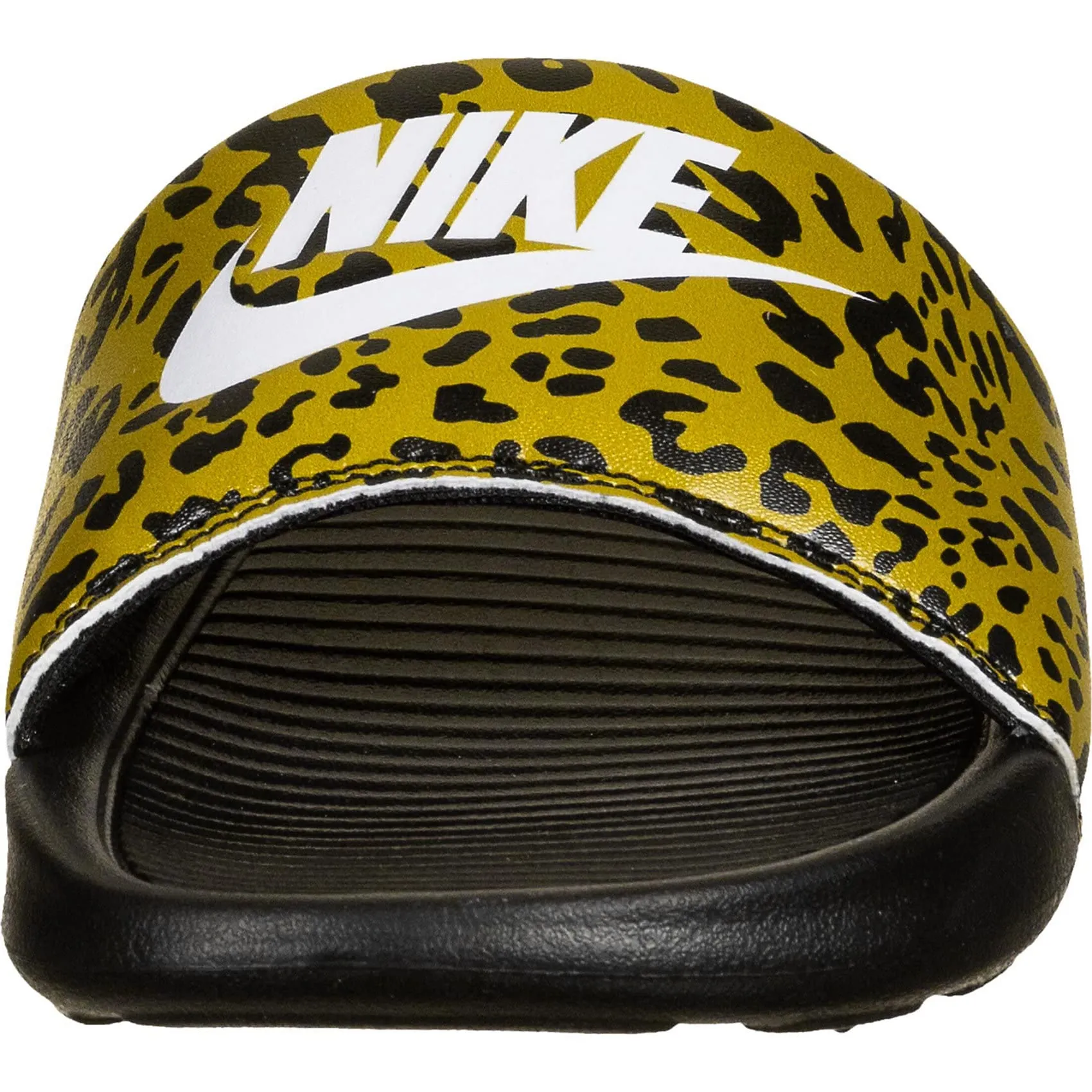 Nike Women's W VICTORI ONE Slide Print Chutney/Black/White Beachwear Sandal-4.5 Kids UK (CN9676-700)