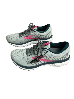 Shoes Athletic By Brooks In Grey & Pink, Size:10