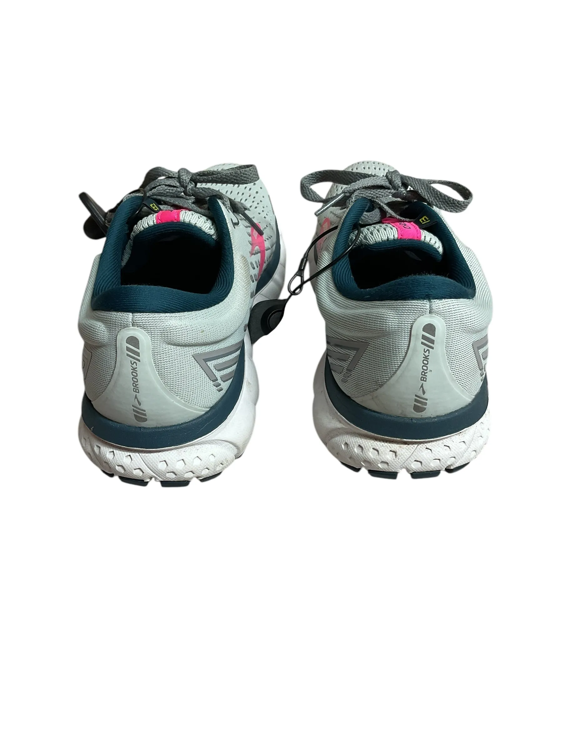 Shoes Athletic By Brooks In Grey & Pink, Size:10