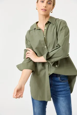 Studio Oversize Shirt - Khaki