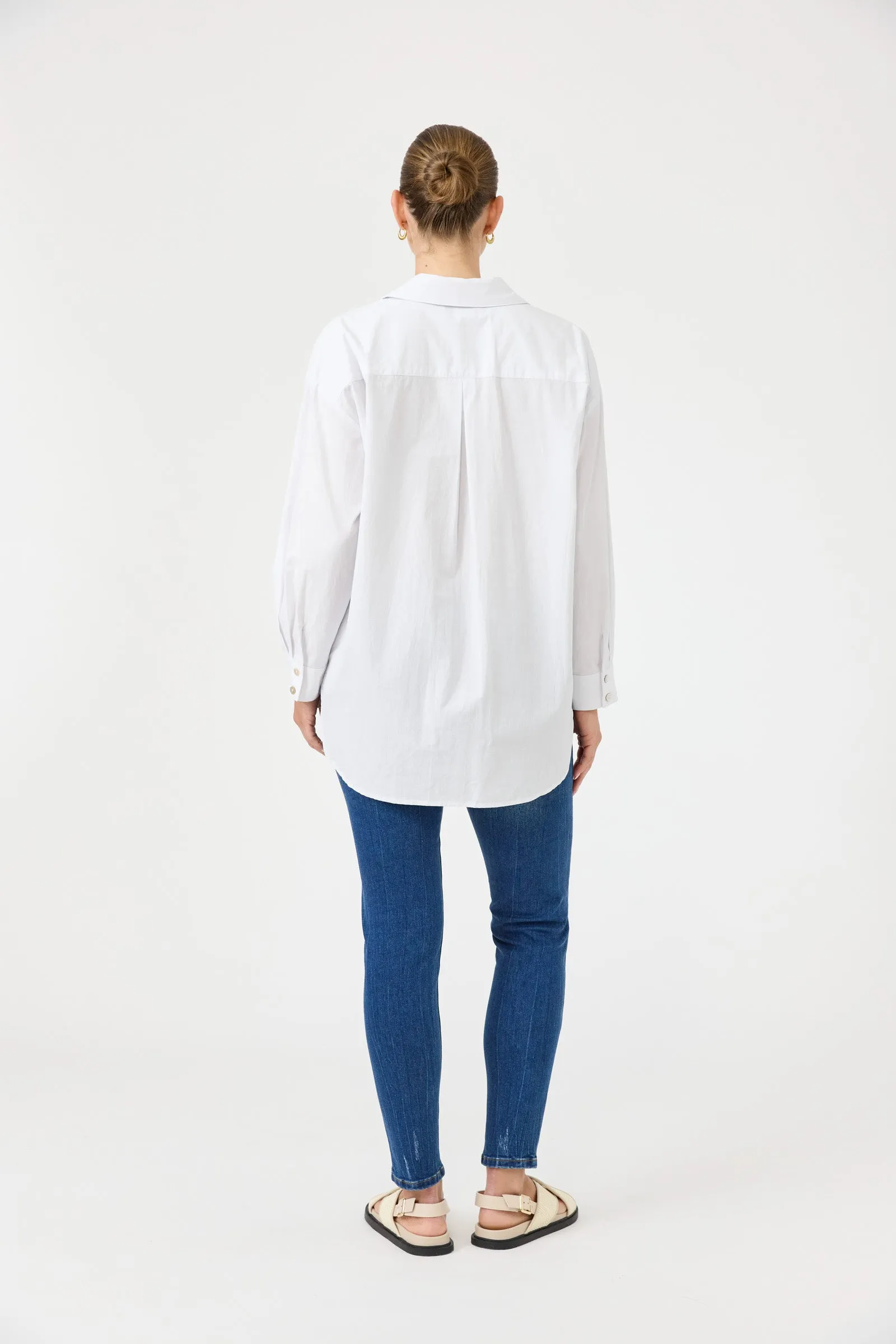 Studio Oversize Shirt - Salt