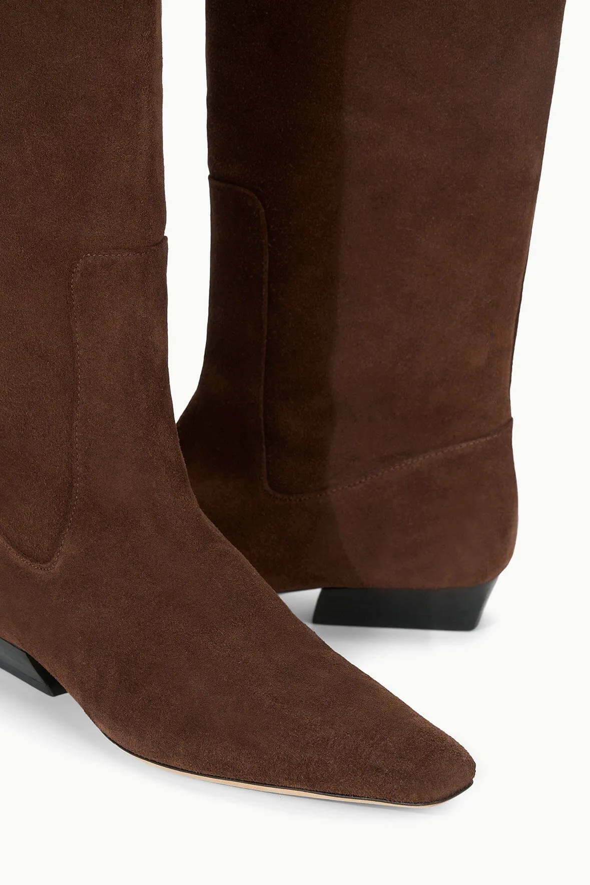 WALLY FLAT BOOT | MAHOGANY SUEDE
