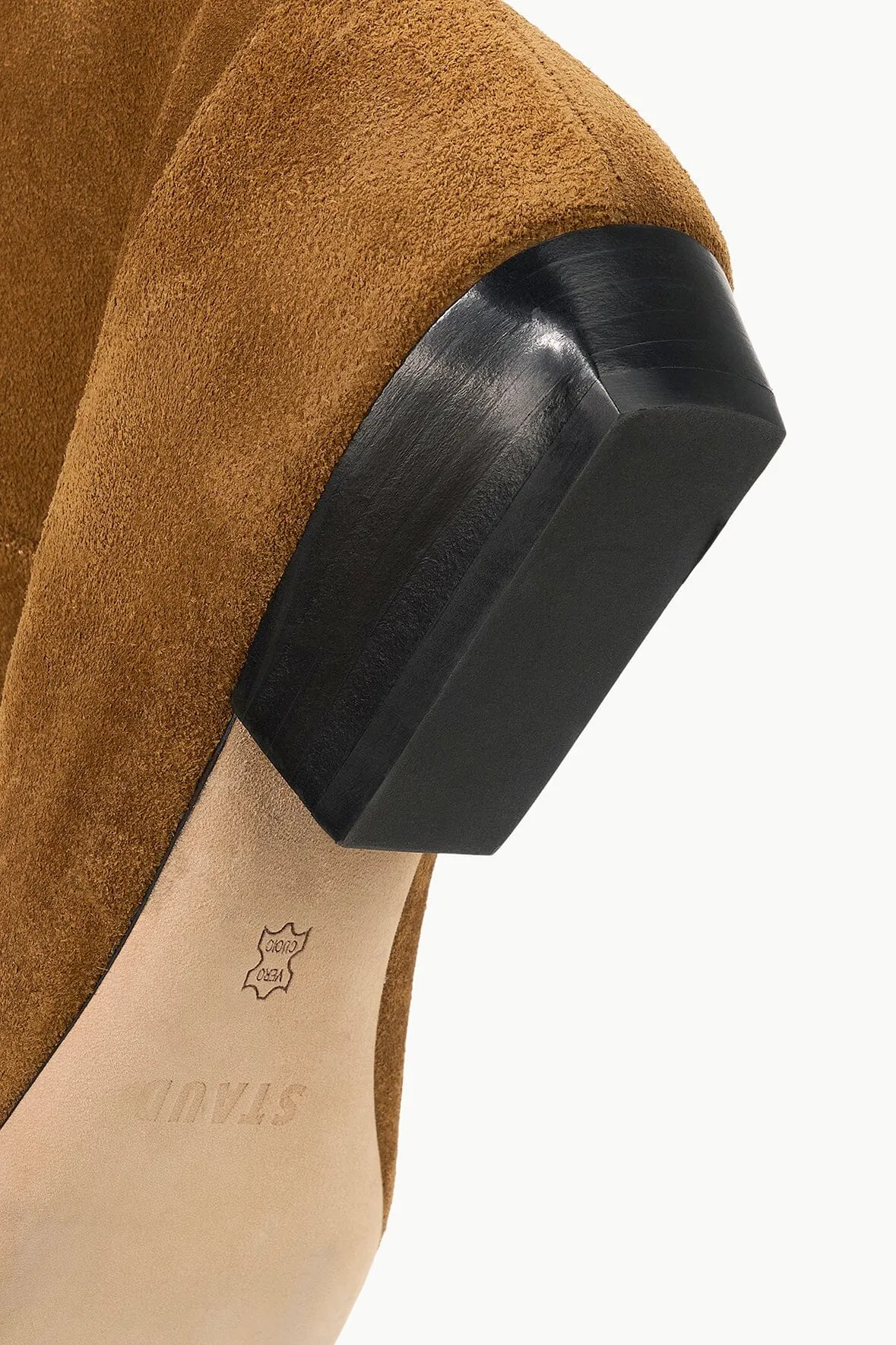 WALLY FLAT BOOT | TAN SUEDE