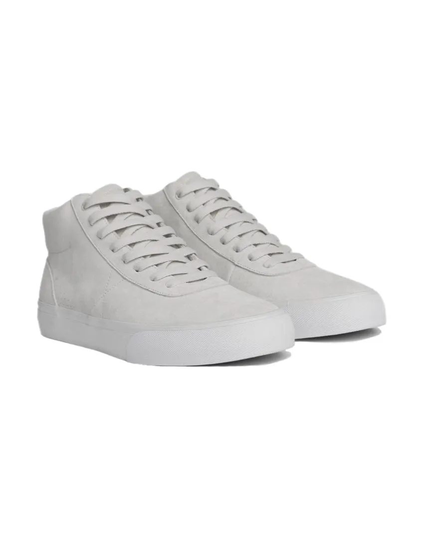 War Saw Chapter Mid - White / White Pig Suede