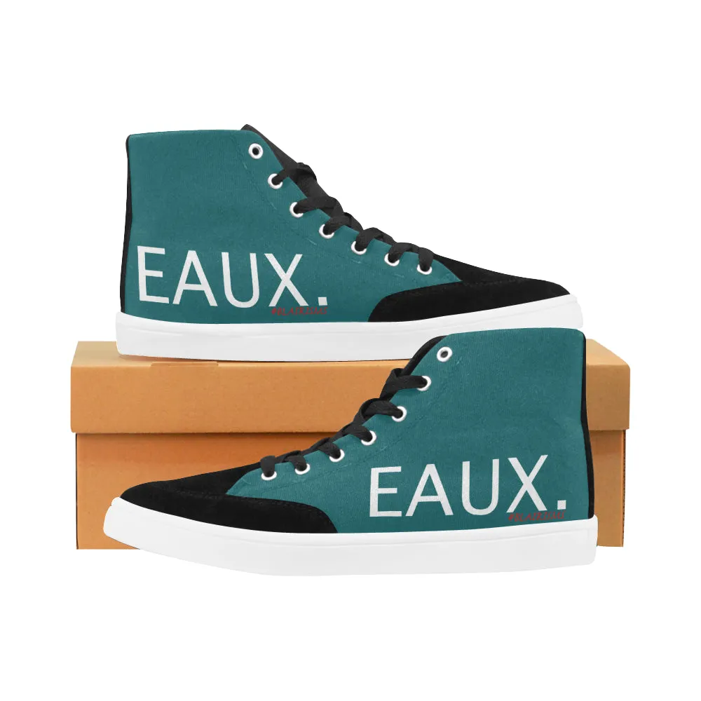 WHITE EAUX. MEN'S HI-TOP SHOES