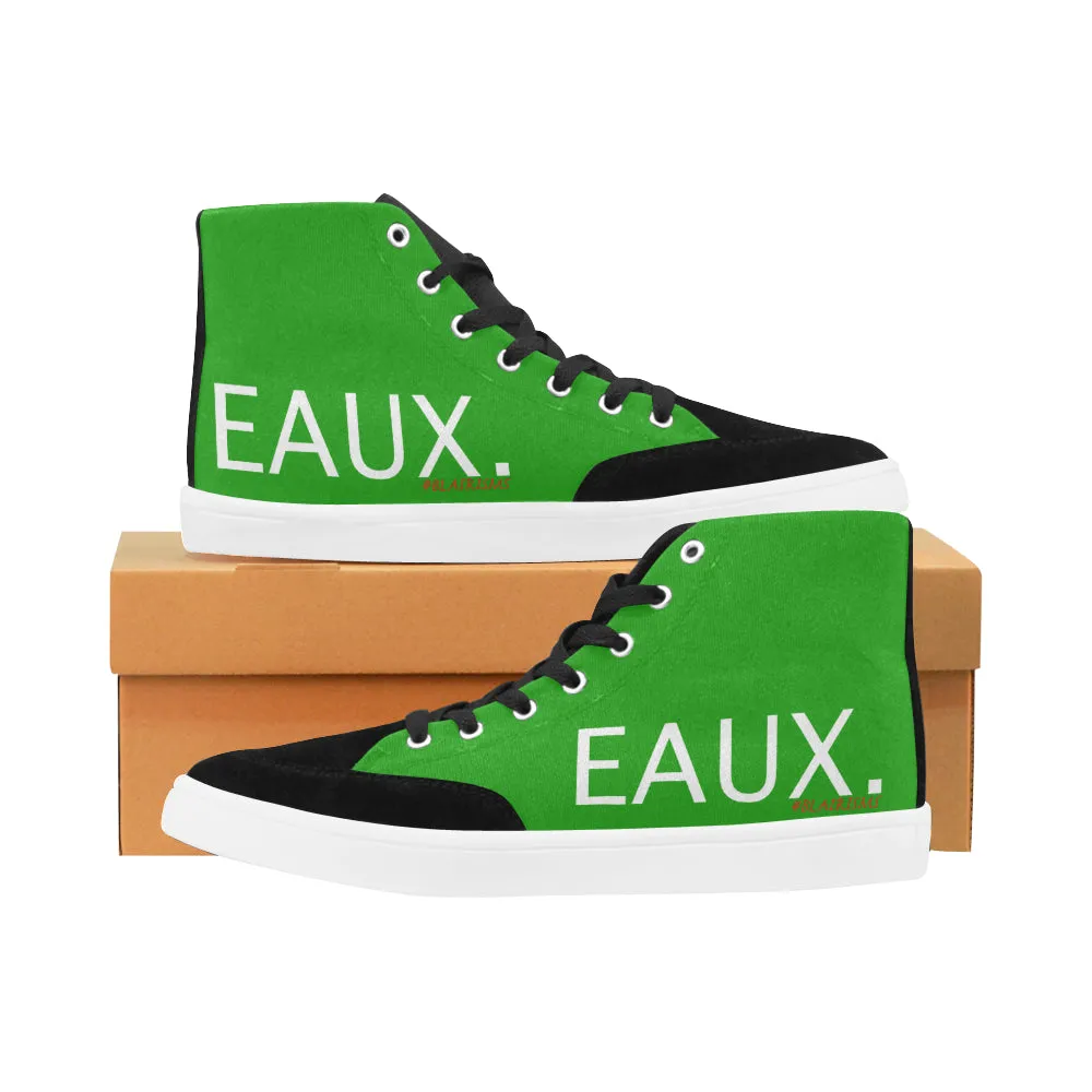 WHITE EAUX. MEN'S HI-TOP SHOES
