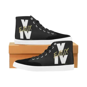 WHITE/GOLD V EAUX IV MEN'S HI-TOP SHOES